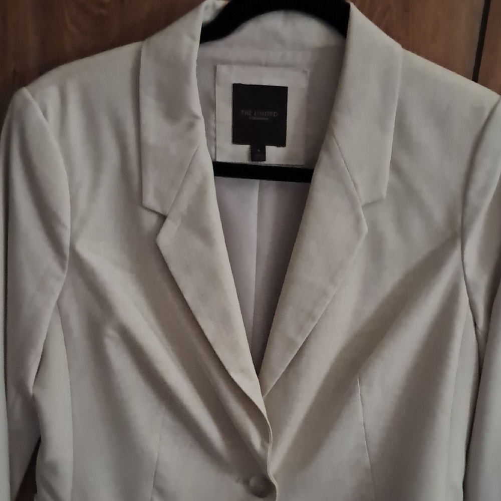 The Limited Women's Elegant Cream Blazer
